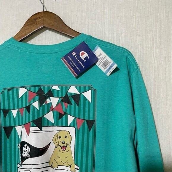 Champion T-Shirt NWT University of Georgia Southern Prep Size Large - Picture 5 of 10